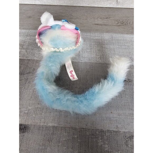 Pomsies Light Blue Dog Lulu Puppy Interactive Plush Wearable WORKS - Picture 7 of 10